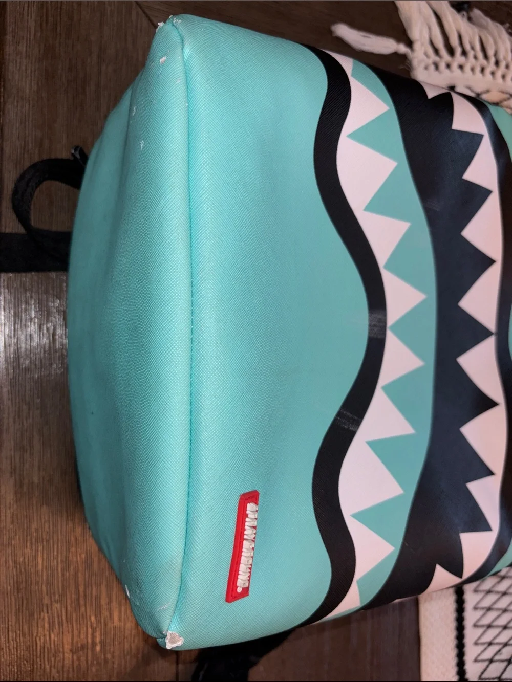 Sprayground Mint Shark Backpack - Picture 9 of 11